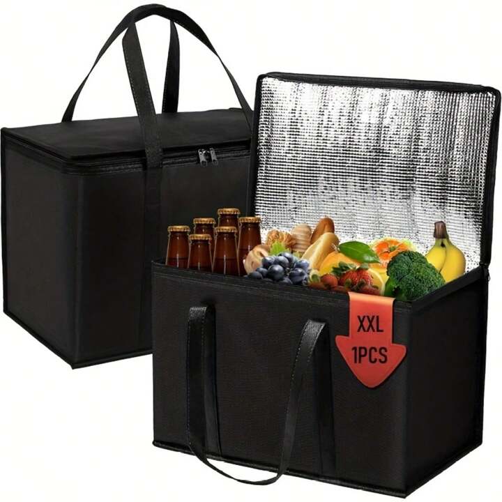 Portable Folding Shopping Cart + 3 Ecological Thermal Bags [FACTORY PRICE]